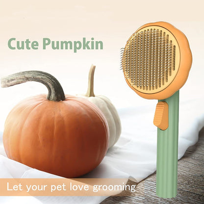 Pumpkin Cat Brush Comb