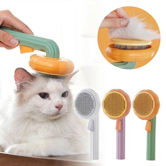 Pumpkin Cat Brush Comb